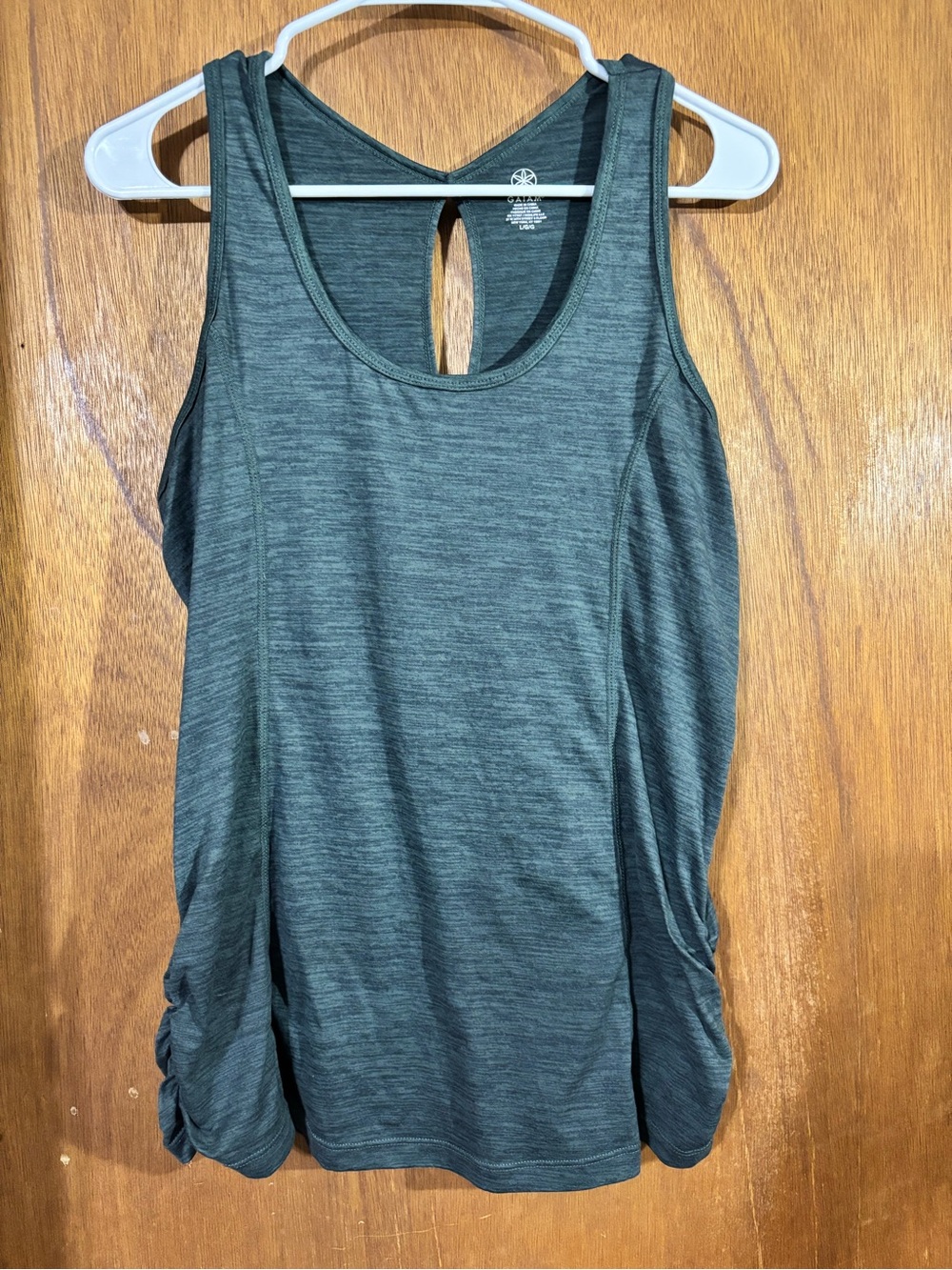 Gaiam Yoga Top Size Large Womens
